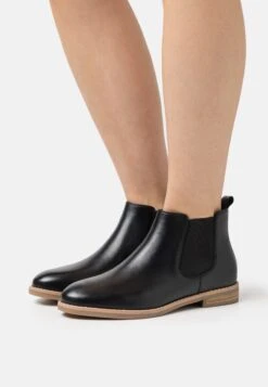 Pier One Leather - Boots À Talons - Black