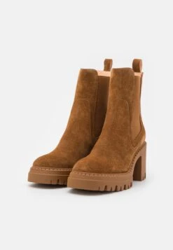 Pier One Leather - Bottines À Talons Hauts - Cognac 10 Pier One Leather - Bottines À Talons Hauts - Cognac -Pier One 2be65df1ec21468c939e38989695e7b8