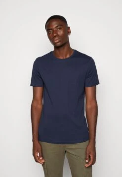 Pier One Unisex 5 Pack - T-Shirt Basique - Black /Dark Blue/Dark Green -Pier One 4ac6f2b5a7df412185676e9105e2e224