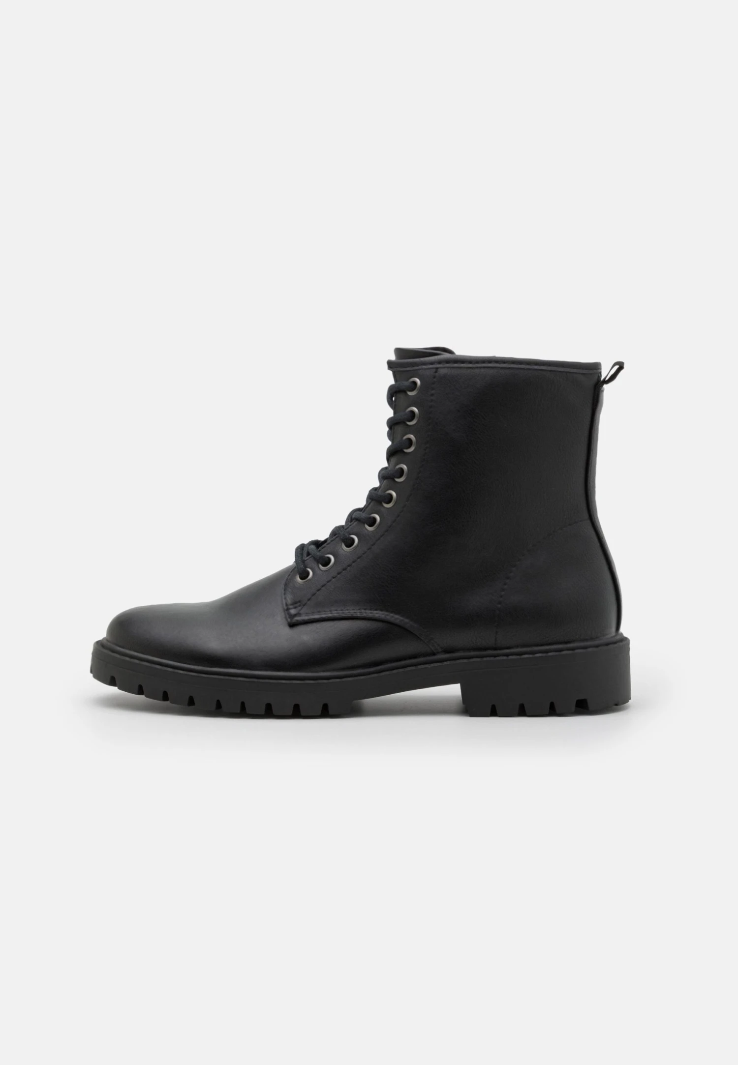Pier One Unisex - Bottines À Lacets - Black 3 Pier One Unisex - Bottines À Lacets - Black
