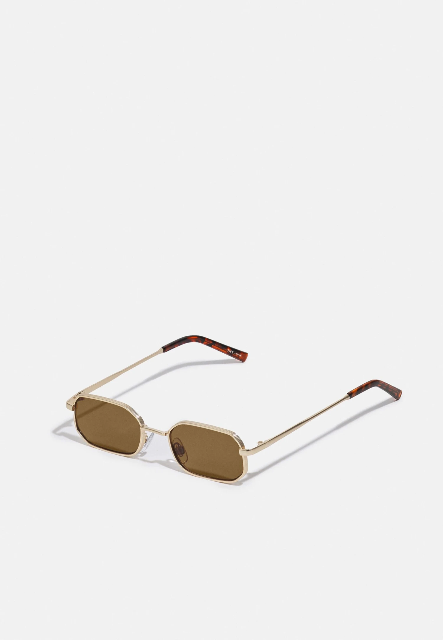 Pier One Unisex - Lunettes De Soleil - Gold-Coloured/Brown 3 Pier One Unisex - Lunettes De Soleil - Gold-Coloured/Brown