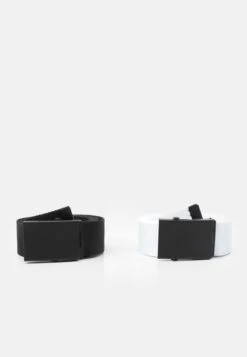 Pier One 2 Pack - Ceinture - 802 - Black_001 - White