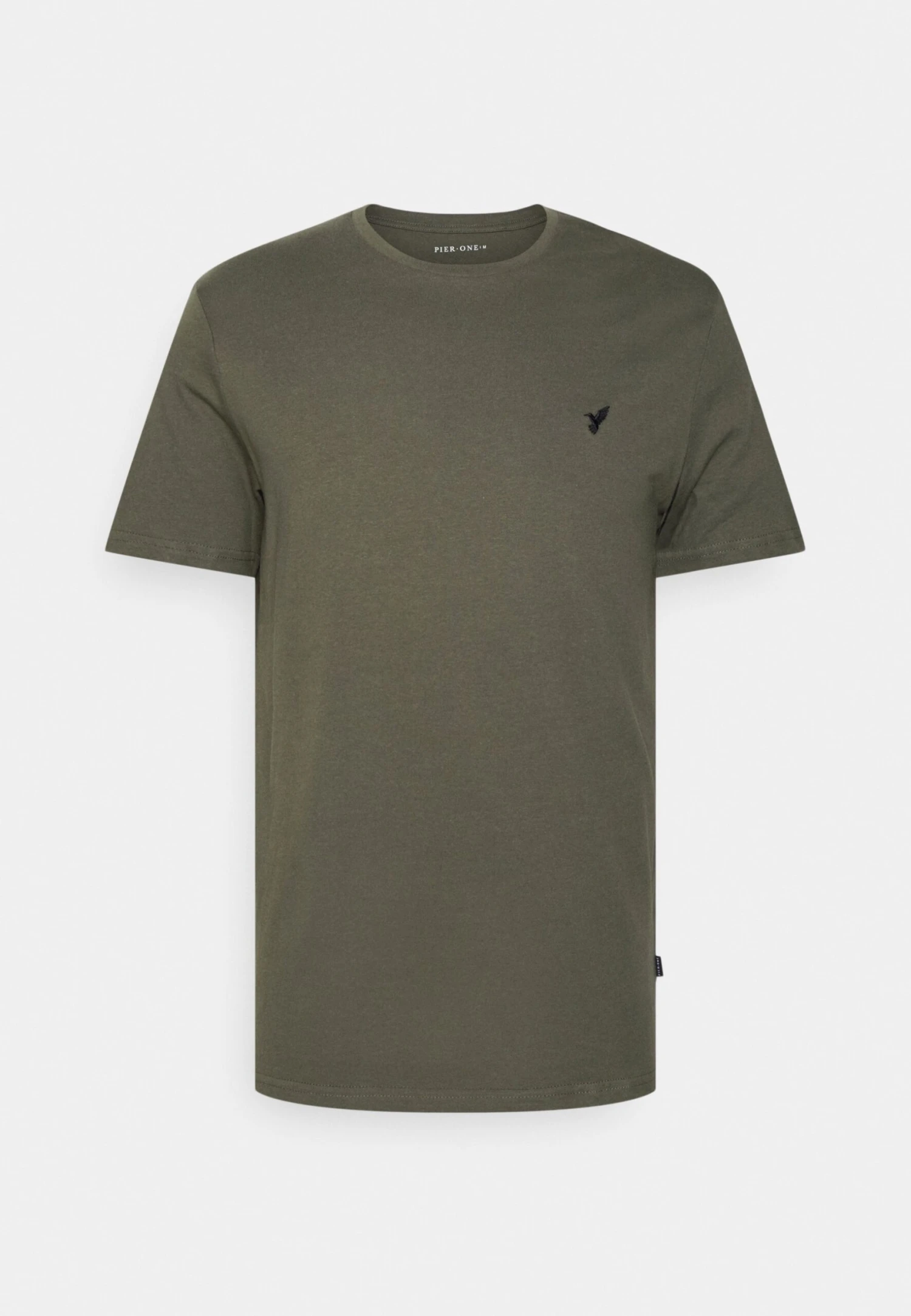 Pier One Unisex 5 Pack - T-Shirt Basique - White/Brown/Dark Blue 6 Pier One Unisex 5 Pack - T-Shirt Basique - White/Brown/Dark Blue – Image 4