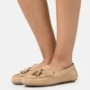 Pier One Leather - Mocassins - Beige -Pier One b955e0d1f7554eeca19600967345c190