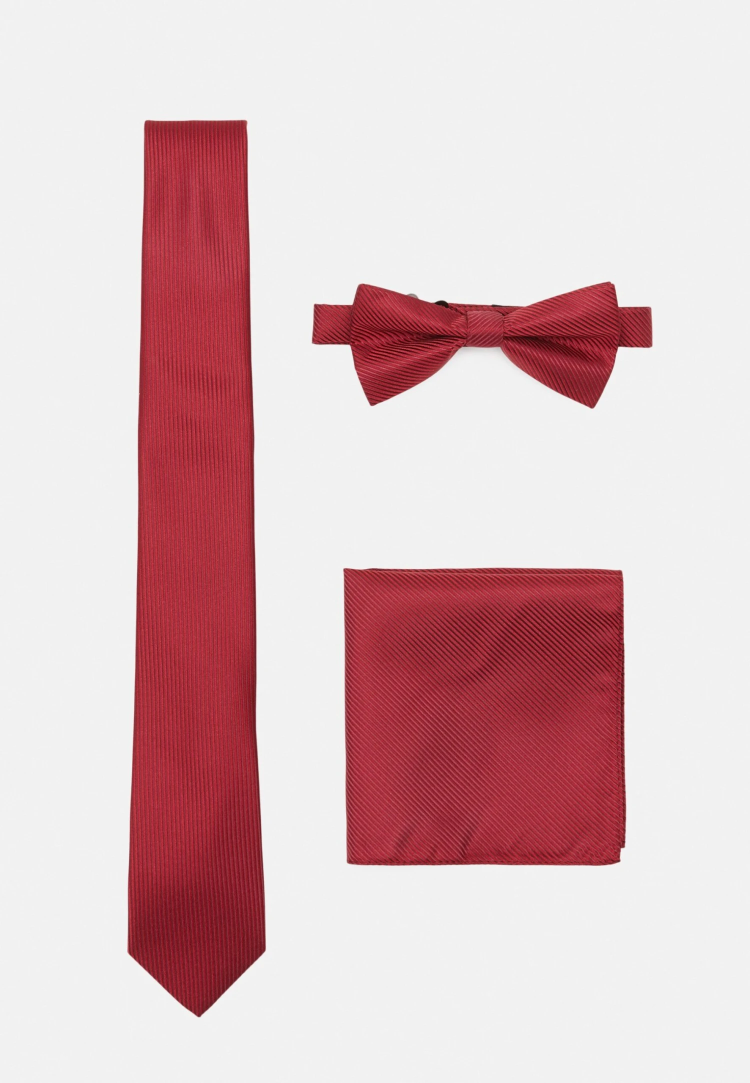 Pier One Set - Cravate - Bordeaux 3 Pier One Set - Cravate - Bordeaux