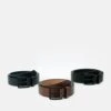 Pier One 3 Pack - Ceinture - Black - 802_Brown - 702_Dark Blue - 503 -Pier One ee37423f2185415eafccaa9aac4ff94e