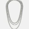 Pier One 3 Pack Unisex - Collier - Silver-Coloured 1 Pier One 3 Pack Unisex - Collier - Silver-Coloured -Pier One f1ddeb3a5869428fbd923d8cf6456873