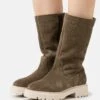 Pier One Leather Winter Boot - Bottes - Khaki 1 Pier One Leather Winter Boot - Bottes - Khaki -Pier One f1e1084164b44c56bf7ad90acb69a5a2