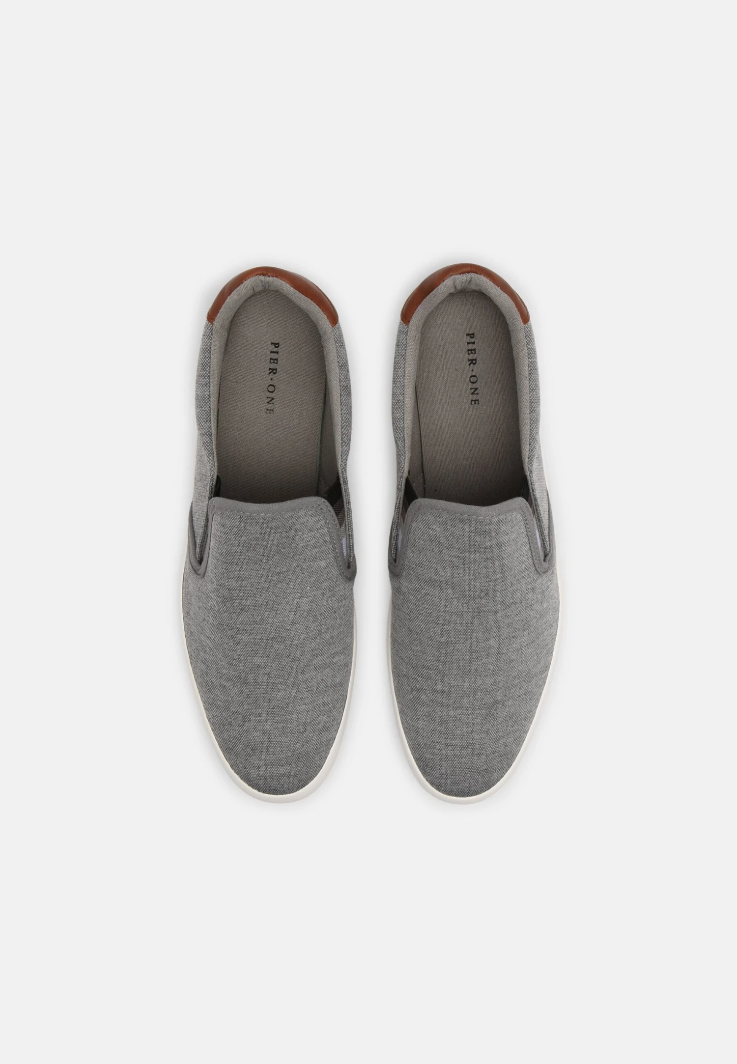 Pier One Unisex - Mocassins - Dark Grey 6 Pier One Unisex - Mocassins - Dark Grey – Image 4
